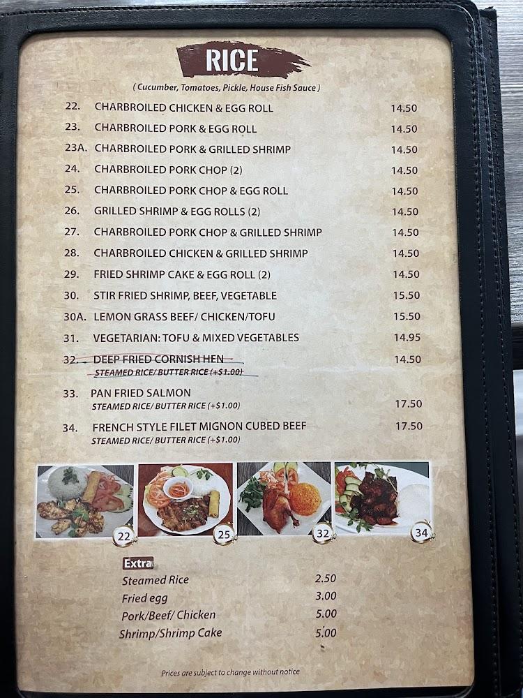 My Pho Menu image 2