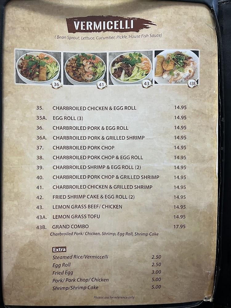 My Pho Menu image 4
